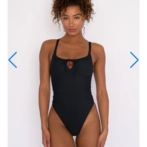 NEW Skatie Nikki black one-piece swimsuit